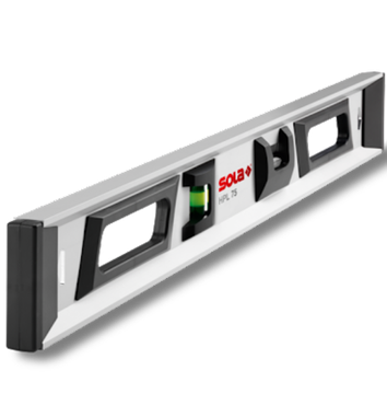 Уровень прецизионный HPL75 L=75см 2 глазка Sola 01711001