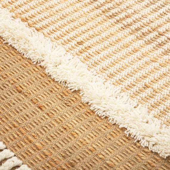 Ковер из джута и шерсти Mumbai из коллекции Ethnic, 160х230см