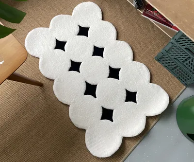 Коврик LUGG черный, 100х70 см