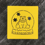 Шар на подставке: Мишка Умка №3