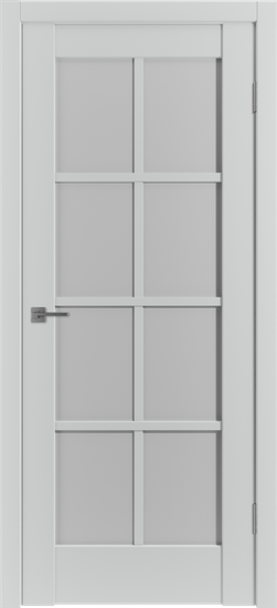 Дверь межкомнатная EMALEX ER1 | EMALEX STEEL | WHITE CLOUD