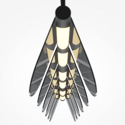 Светильник подвесной светодиодный Maytoni Fluffy MOD319PL-L30B3K