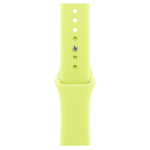 Умные часы Apple Watch Series 11 GPS, 46mm, Silver Aluminium Case with Neon Yellow Sport Band, M/L