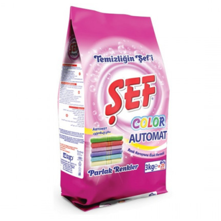 Стиральный порошок Sef Color автомат 3 кг
