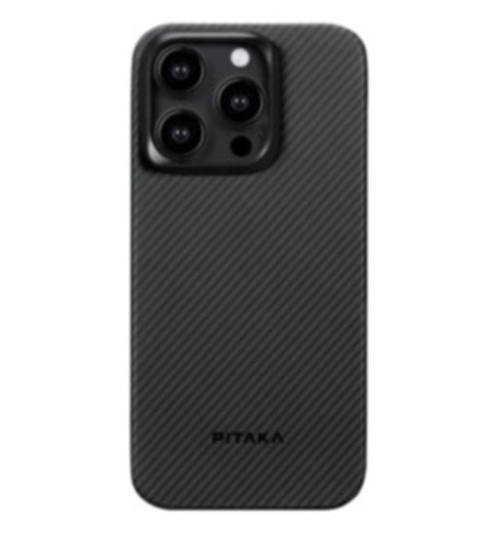 Чехол из арамидного волокна с поддержкой MagSafe PITAKA MagEZ Case 4 для iPhone 15 Pro Max