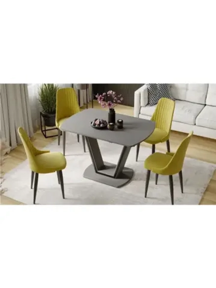 Стол кухонный обеденный раздвижной 120х80х77 см