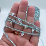 Пайетки FILATI ITALIANA 51% каплевидные пайетки 15% альпака 8% хлопок 26% полиаимд