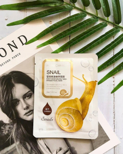 Тканевая маска для лица с муцином улитки