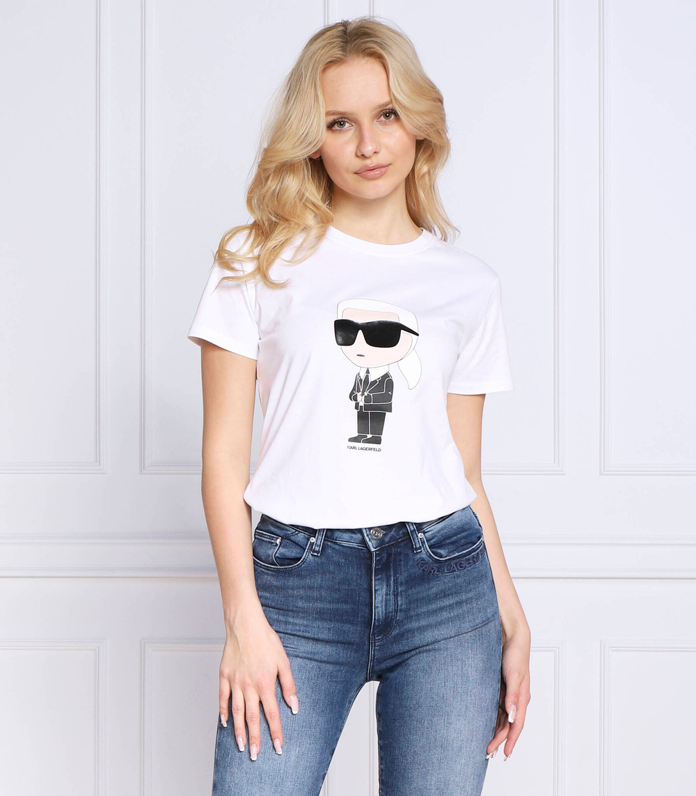 футболка ikonik 2.0 Karl Lagerfeld - белый(230W1700)