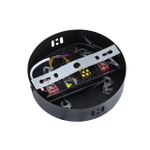 8341/54L LEDIO LN26 228 черный/прозрачный металл/акрил Люстра подвесная LED 54W 3000K 220V VINORA