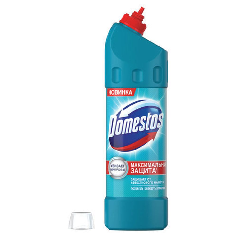 Чист.гель универсал. для сантехники DOMESTOS свежесть атлантики 1 л