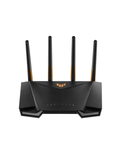 Маршрутизатор Роутер беспроводной ASUS TUF-AX4200, 4 LAN, 2500 Мбит/с, 1000 Мбит/с, 4 (802.11n), 5 (802.11ac), 6 (802.11ax), 1 x USB 3.2, 3G, 4G/LTE, IPv6 черный