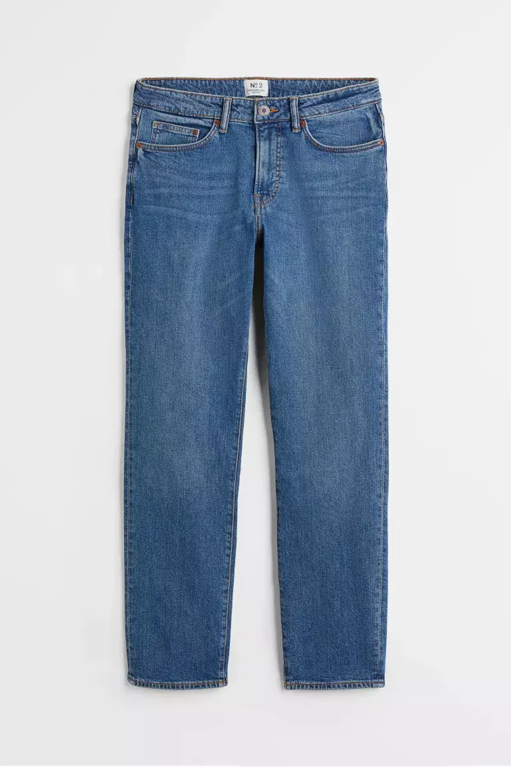 H&M ДЖИНСЫ, ТЕМНЫЙ СИНИЙ