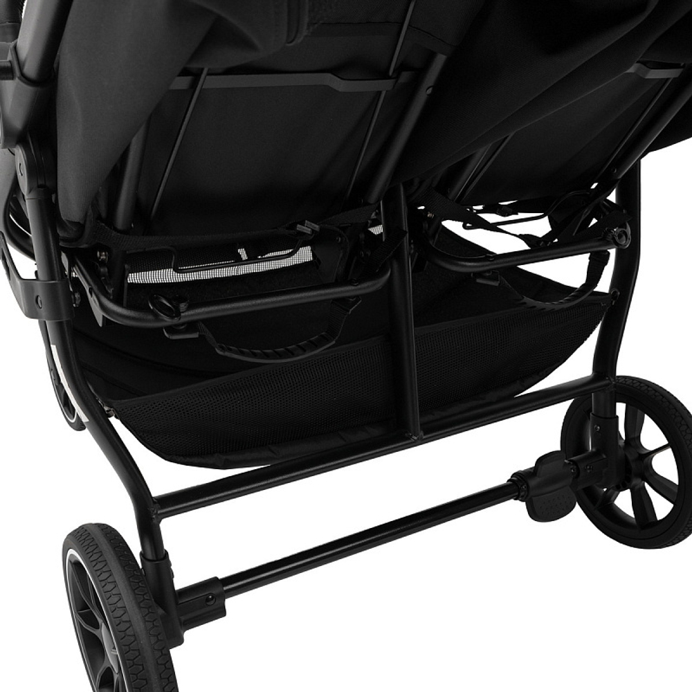 Детская прогулочная коляска для двойни Sweet Baby Donna Black