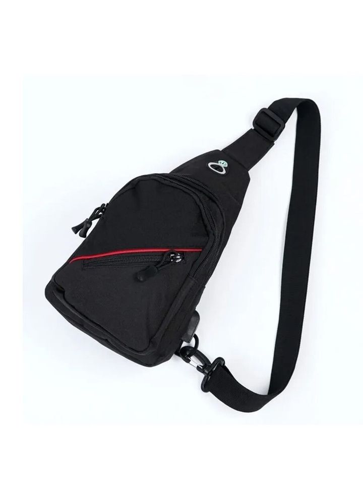 Рюкзак на одной лямке Аdventure (черный)