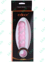 Розовый волнообразный вибратор O-zone