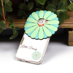 Силиконовый чехол "Цветы" для Samsung Galaxy A3 (2017), 009871