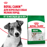 Royal Canin Mini Adult Мини Эдалт Корм сухой для взрослых собак мелких пород от 10 месяцев и старше 4кг