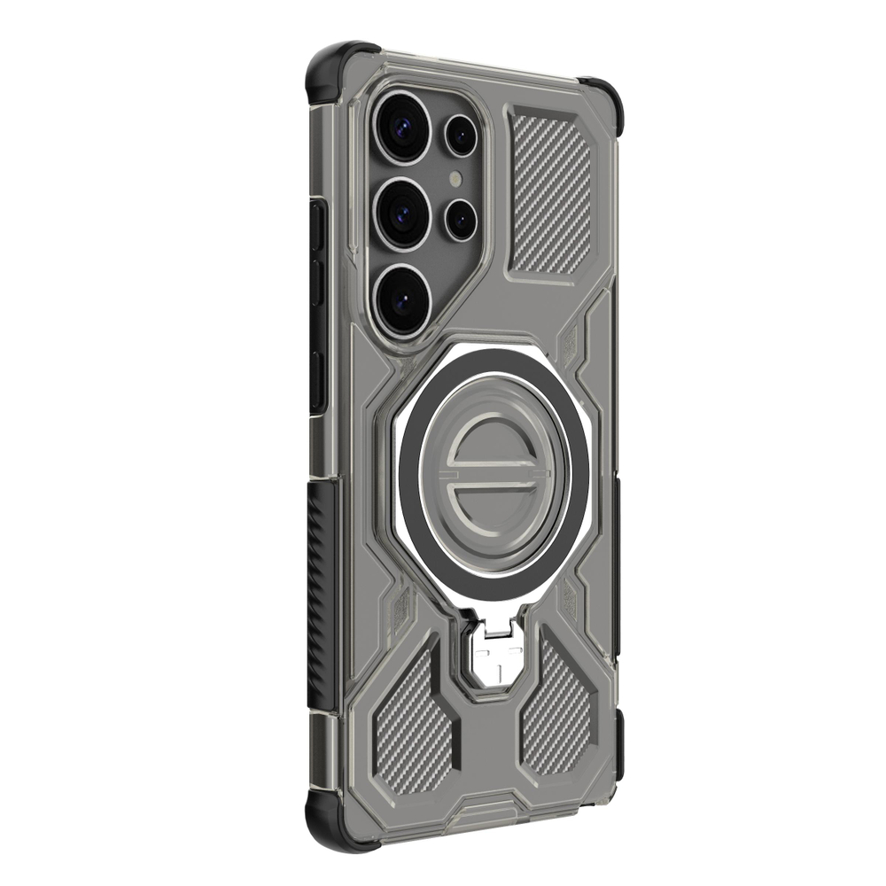 Прозрачный силиконовый чехол Expressive Clear Case для Samsung Galaxy S25 Ultra