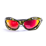 Спортивные очки OCEAN Cumbuco Transparent Green / Revo Orange Polarized lenses