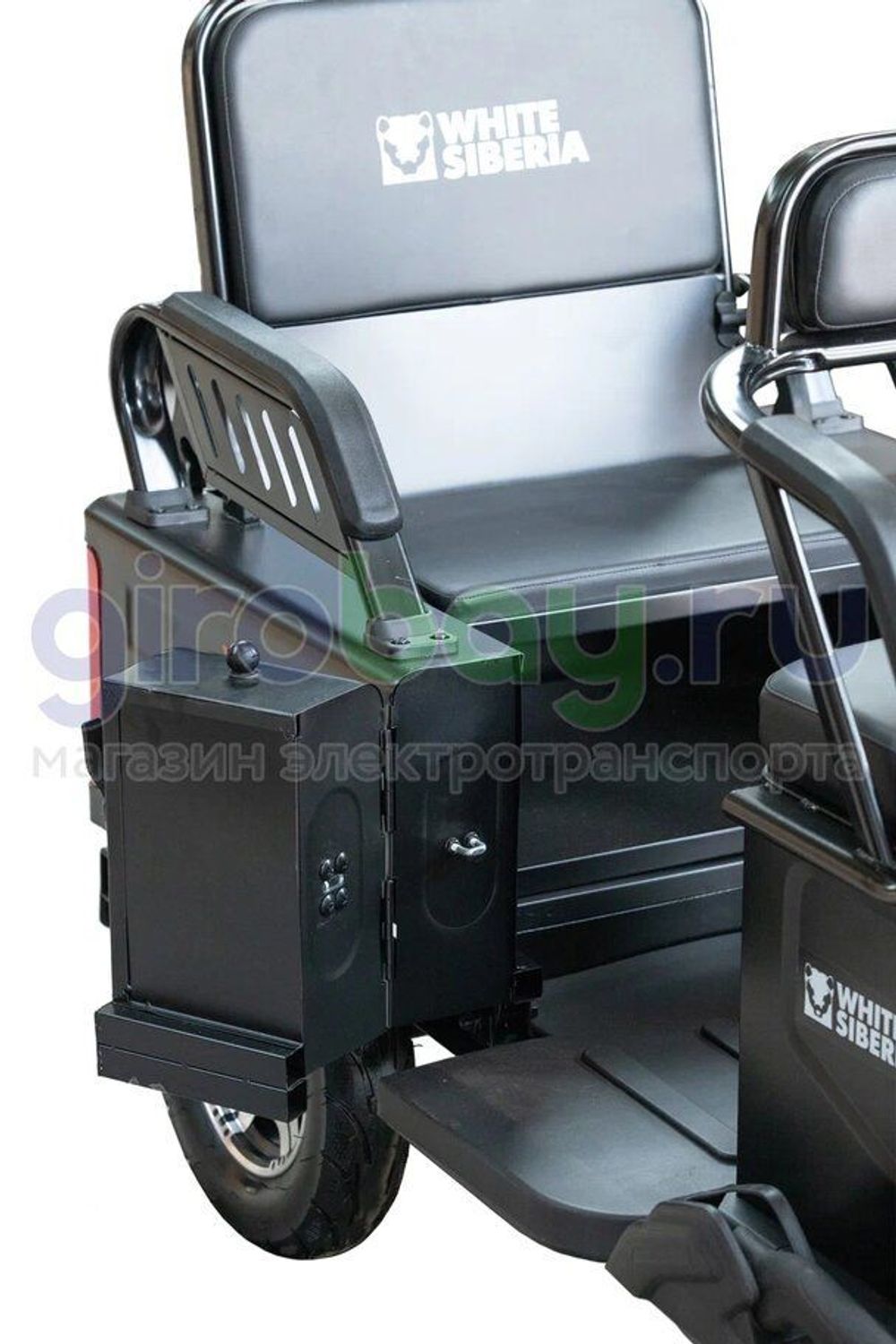 Электроскутер WHITE SIBERIA SIBTRIKE MAX 2000W фото 6 фото №8
