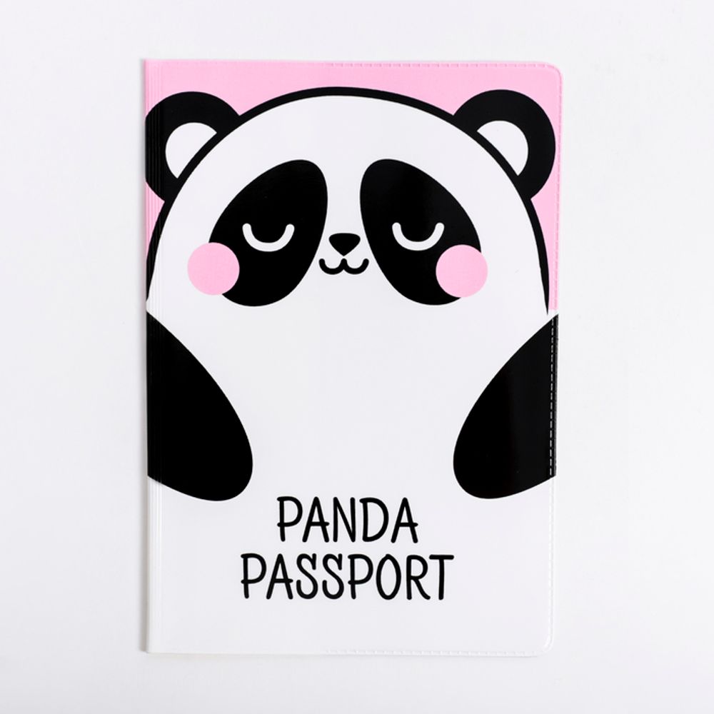 Обложка на паспорт ПВХ &quot;Панда&quot;