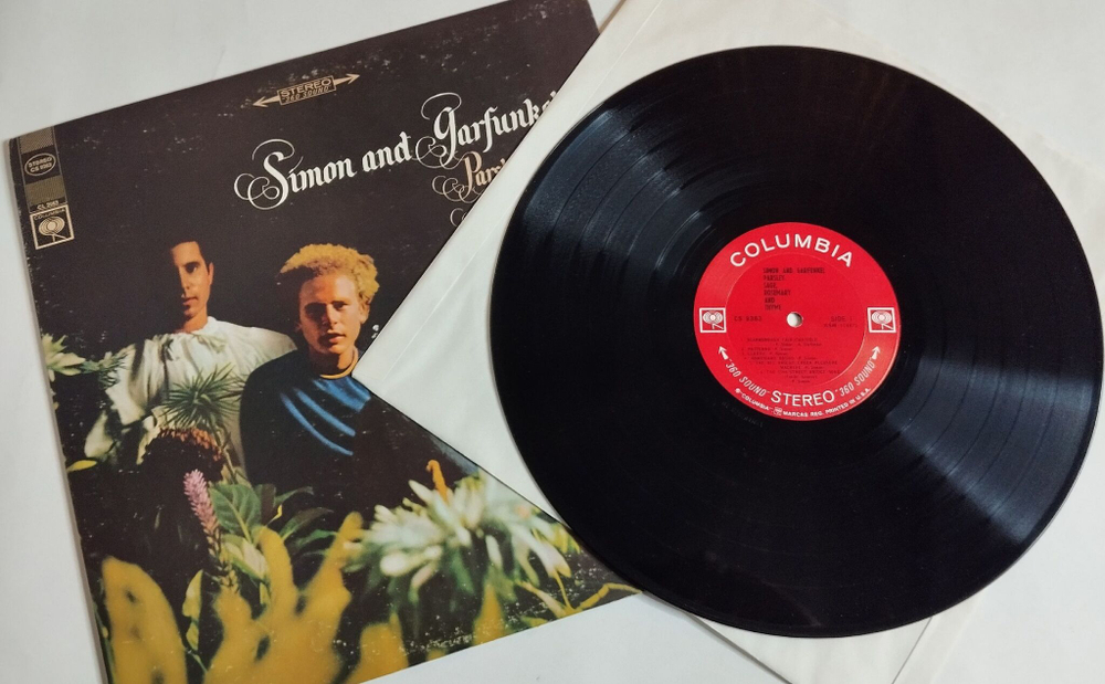 Винтажная виниловая пластинка Simon And Garfunkel Parsley, Sage, Rosemary And Thyme (USA 1967)