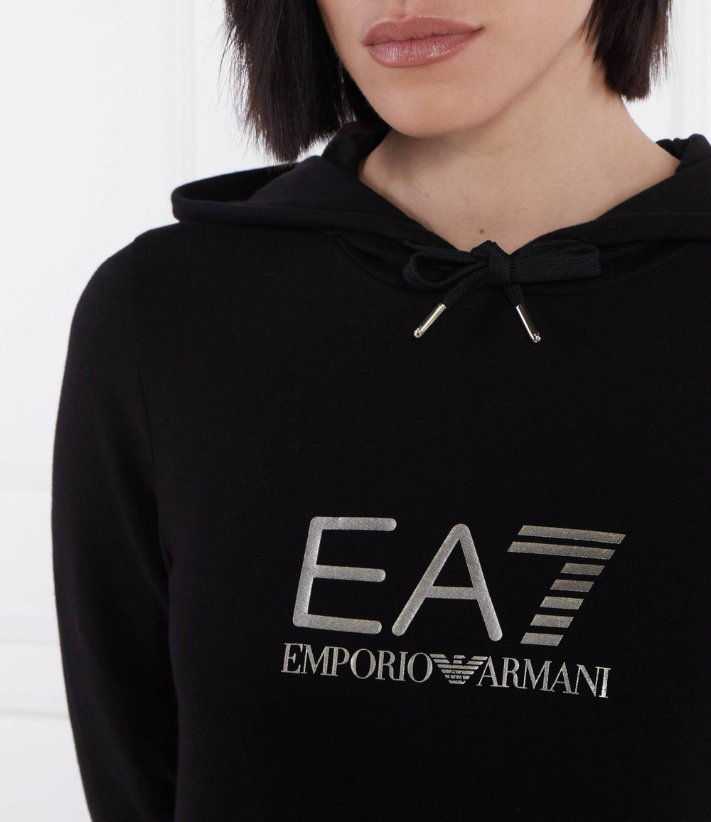 Худи EA7 - черный(8NTM36 TJTXZ)