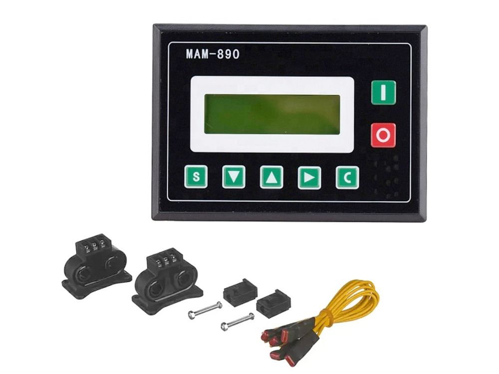 Контроллер воздушного компрессора MAM 890 (B)(Т)(100) 0-1,6Мпа RUS + трансформаторы 40А и 200А в комплекте