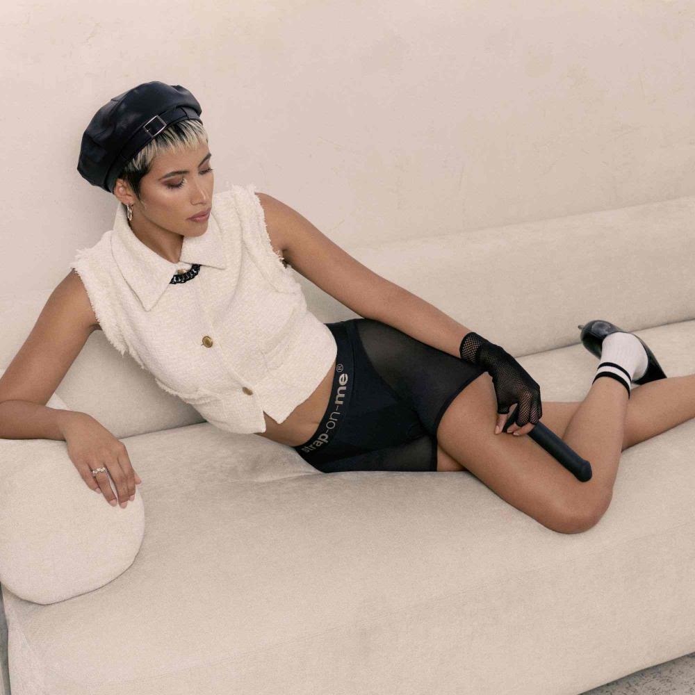 Пояс для страпона Strap-on-me Harnais Lingerie Halo, XL