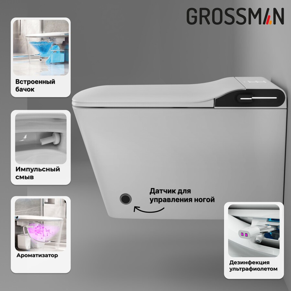 Комплект 2 в 1: инсталляция 901.K31.01.000+унитаз GR-5701 smart