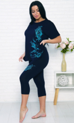 [m]Костюм бриджи+футболка ТК-4040