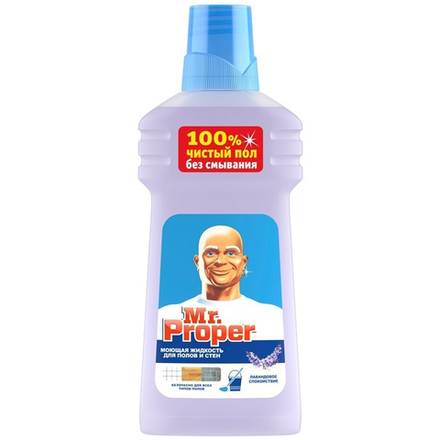 MR PROPER 500 мл. Моющая жидкость для полов и стен Лавандовое Спокойствие