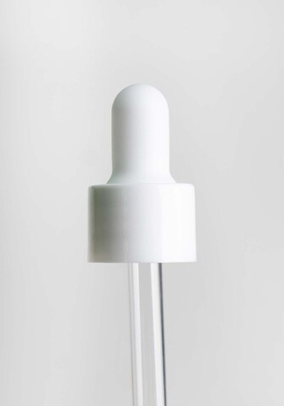 Пипетка стеклянная белая (для флакона 50 мл)