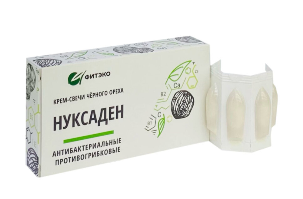 Нуксаден свечи черного ореха