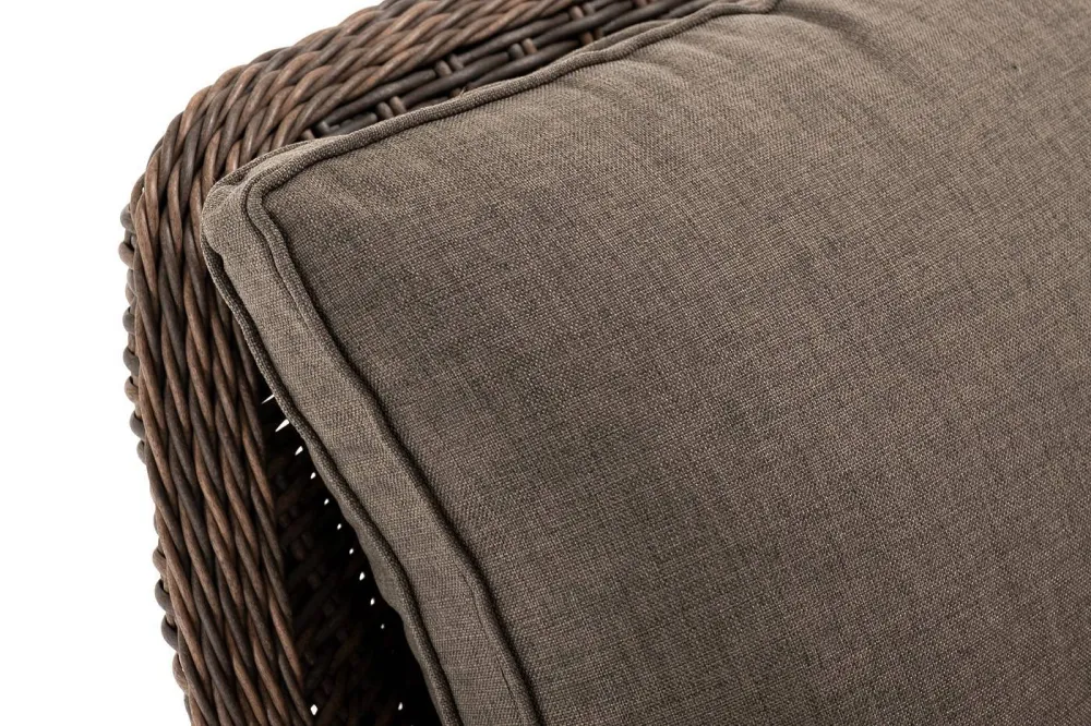 "Прованс" диван из искусственного ротанга трехместный, цвет коричневый