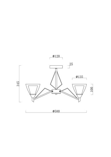 Люстра Freya FR2026PL-03N