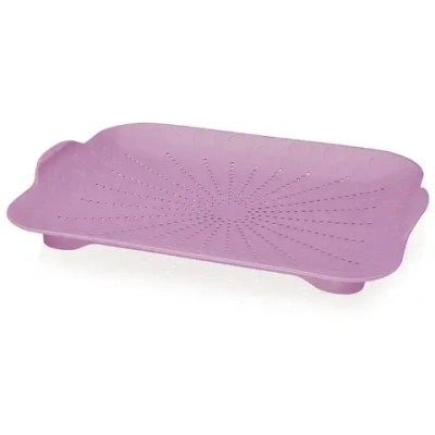 Дуршлаг Slim плоский, светло-черничный