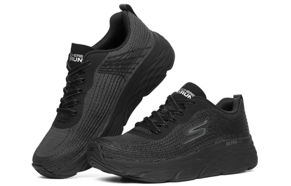 Skechers Max Cushioning Elite Running Shoes Black