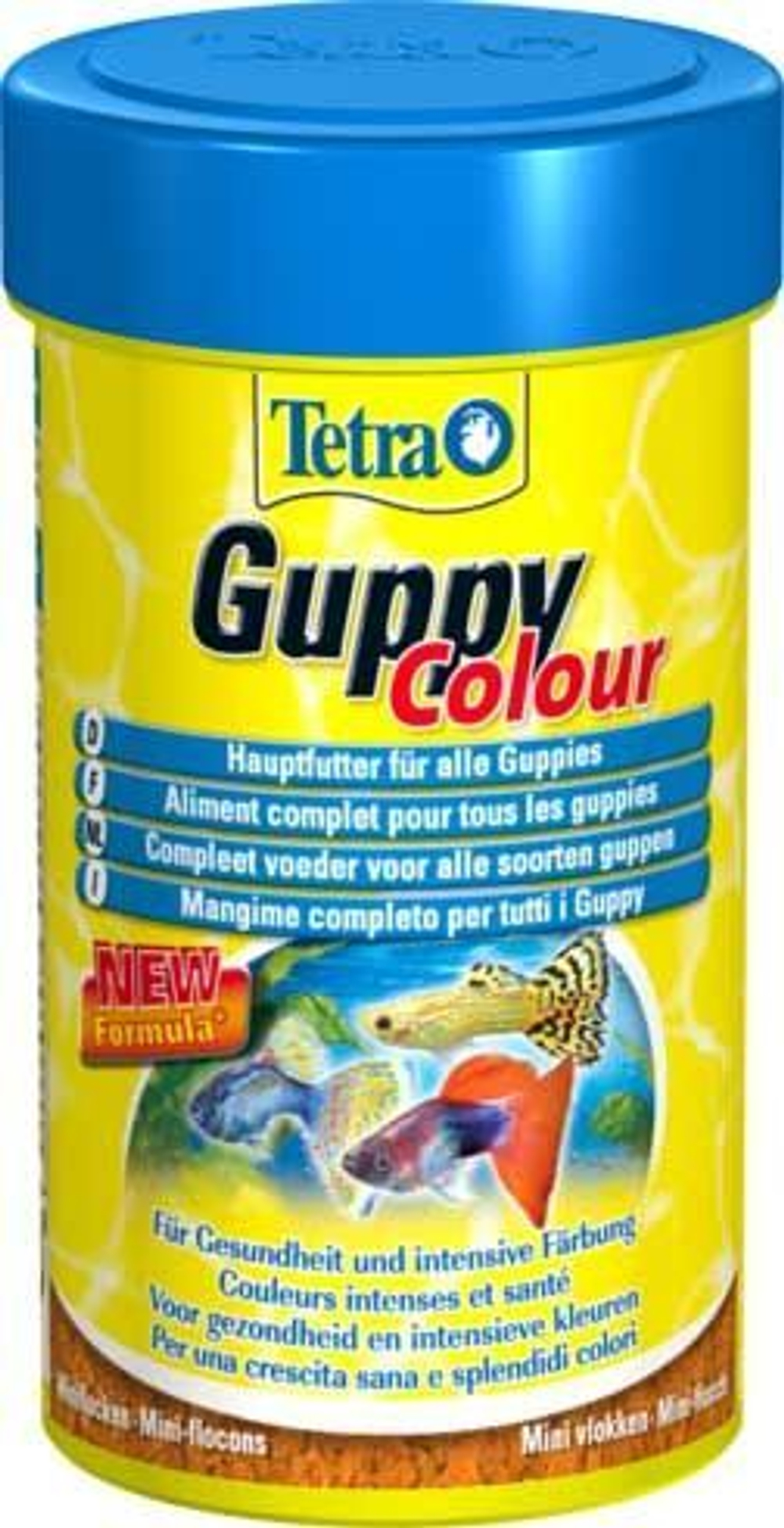 Tetra Guppy Colour 250мл хлопья для гуппи