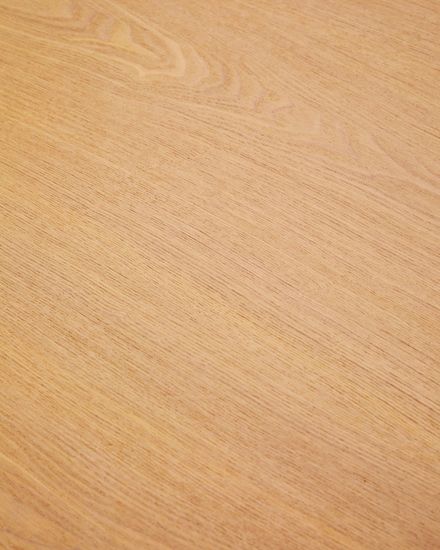 Круглый стол Indara из шпона и каучукового дерева с натуральной отделкой Ø100 Испания La Forma