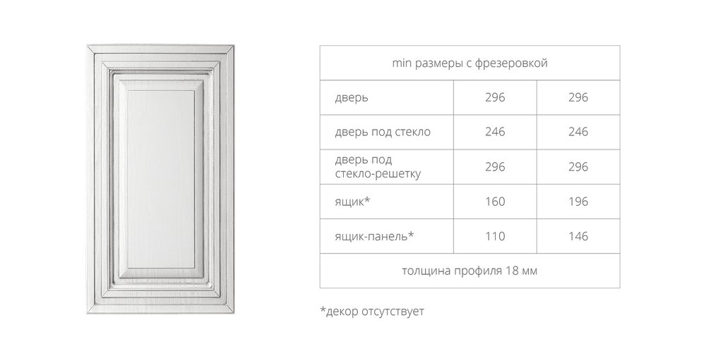 Фасад патинированный рис. 65