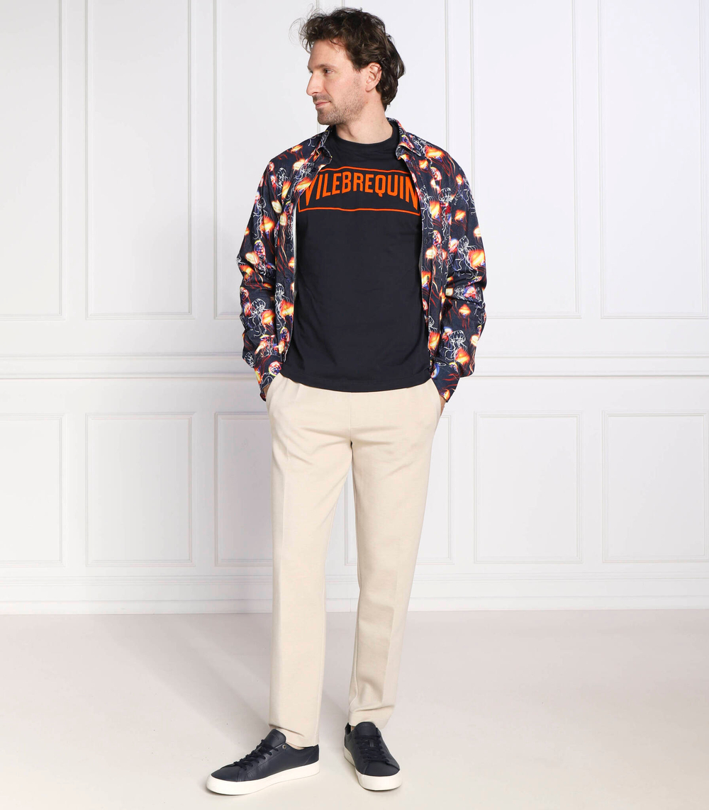 футболка socoa Vilebrequin - темно-синий(SOAC3P75)