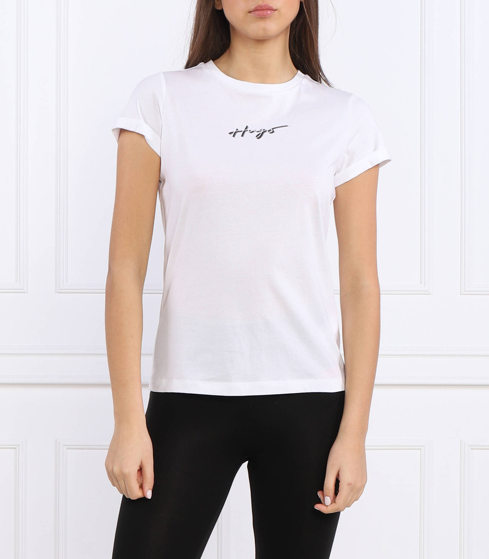 Футболка Slim Tee_3 HUGO - белый(50486327)