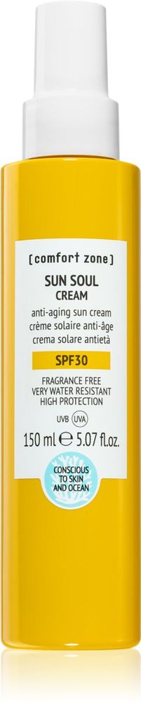 Comfort Zone водонепроницаемый солнцезащитный крем для тела и лица Sun Soul SPF 30