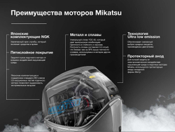 2х-тактный лодочный мотор MIKATSU M40FES (P)