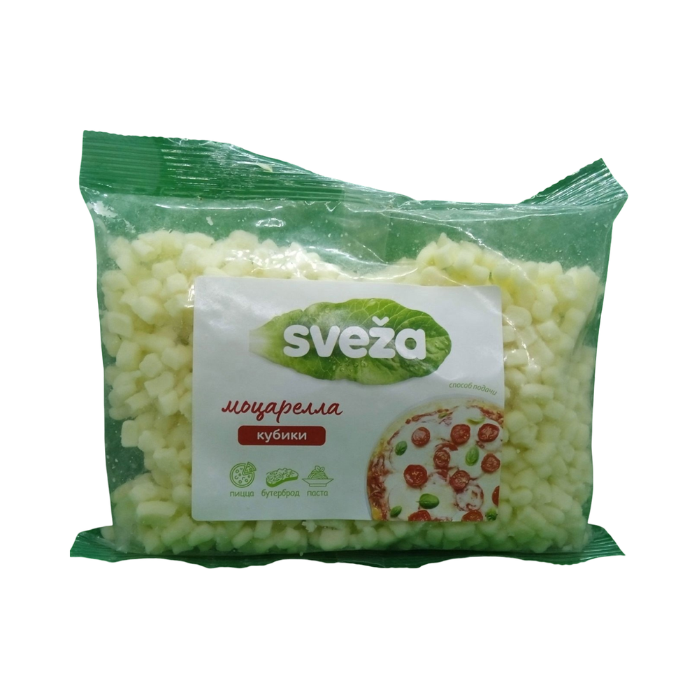Сыр Савушкин "Свежа" моцарелла 250гр кубики