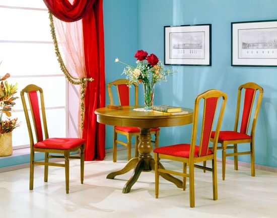 Стол круглый "Лотос" (дуб/тон 102)