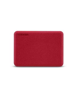 Внешний жесткий диск HDD TOSHIBA HDTCA20ER3AA / HDTCA20ER3AAU Canvio Advance 2ТБ 2.5" USB 3.0 красный