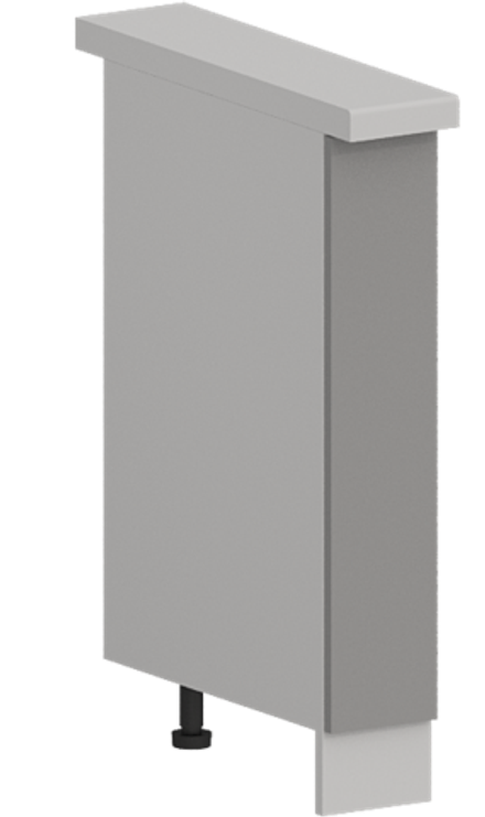 Кухня Модуль ШНБ 150 Белый / Лайт Грей